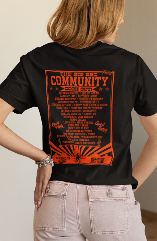 Big Community Cook Out Tee